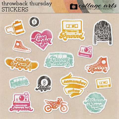 Throwback Thursday Stickers