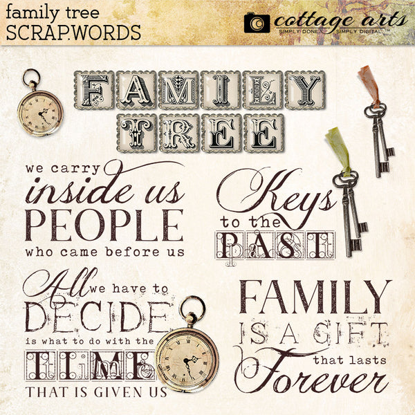 Family Tree Scrap.Words