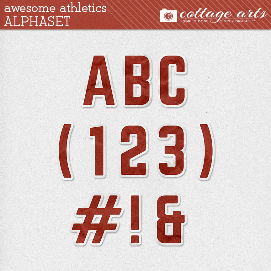Awesome Athletics AlphaSet