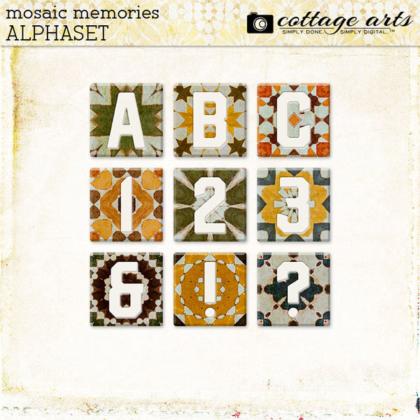 Mosaic Memories AlphaSet