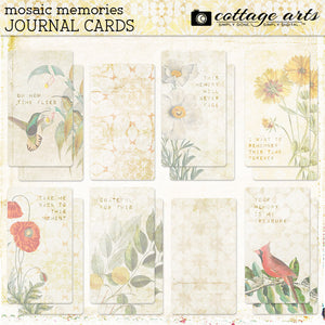 Mosaic Memories Journal Cards