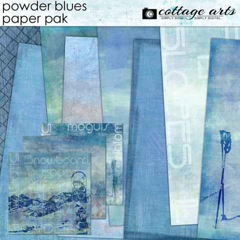 Powder Blues Paper Pak