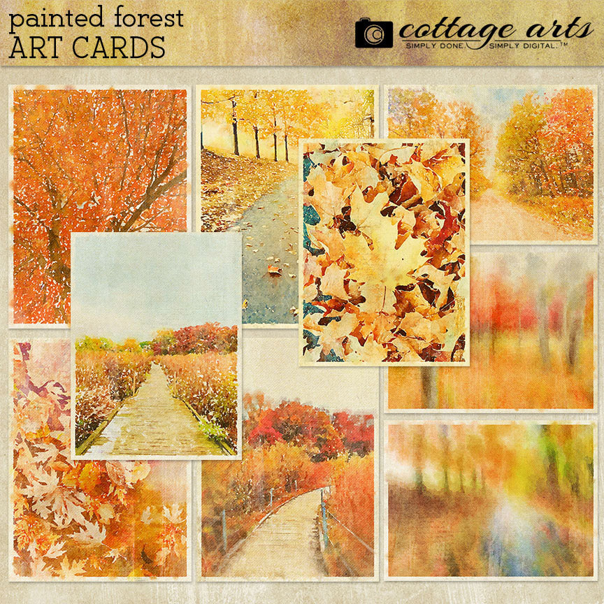 Painted Forest Art Cards