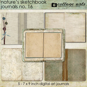 Nature's Sketchbook 16 Journals