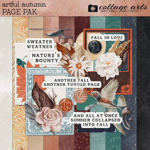 Artful Autumn Page Pak