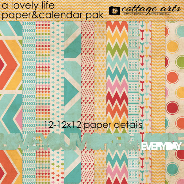 A Lovely Life Paper & Calender Pak