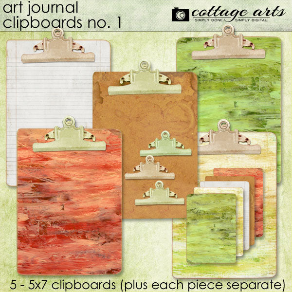 Art Journal Clipboards 1