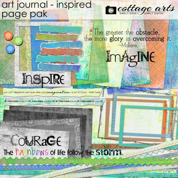 Art Journal - Inspired Page Pak
