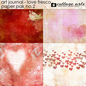 Art Journal - Love Fresco 2 Paper Pak