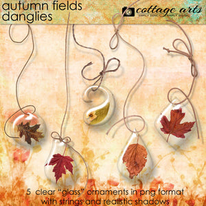 Autumn Fields Danglies