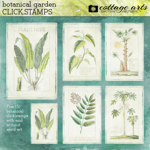 Botanical Garden Click.Stamps