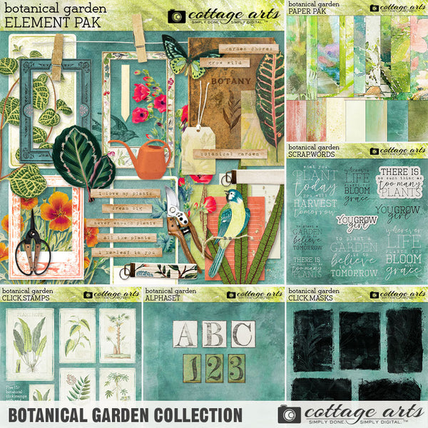 Botanical Garden Click.Stamps
