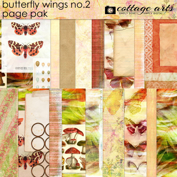 Butterfly Wings 2 Page Pak