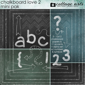 Chalkboard Love 2 Mini Pak