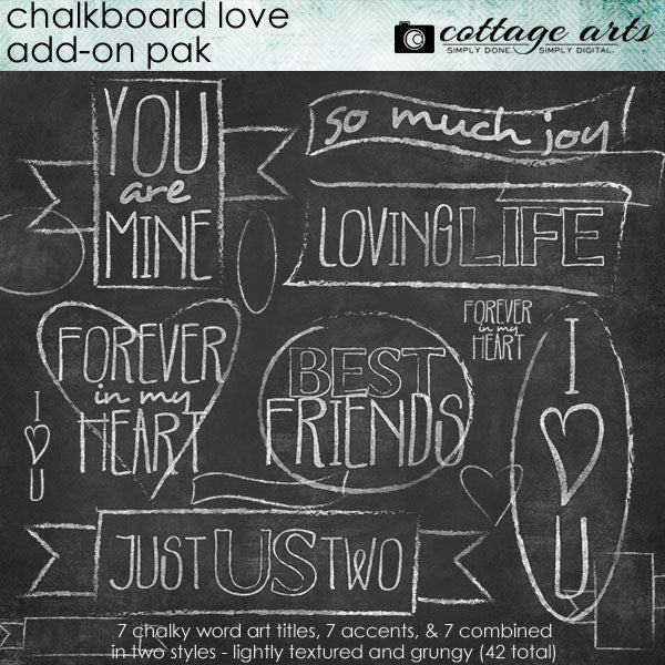 Chalkboard Love Add-On Pak