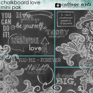 Chalkboard Love Mini Pak