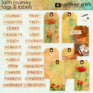 Faith Journey Tags & Labels