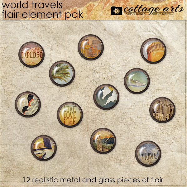 World Travels Flair Element Pak