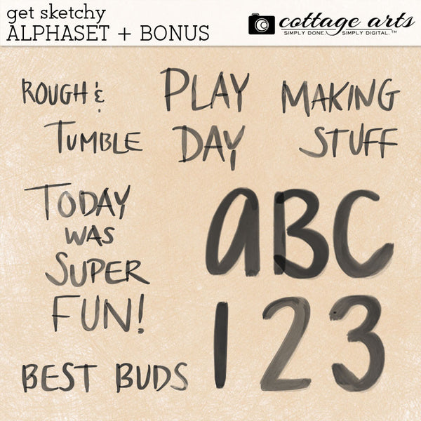 Get Sketchy AlphaSet  + Bonus