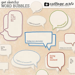 Get Sketchy Word Bubbles
