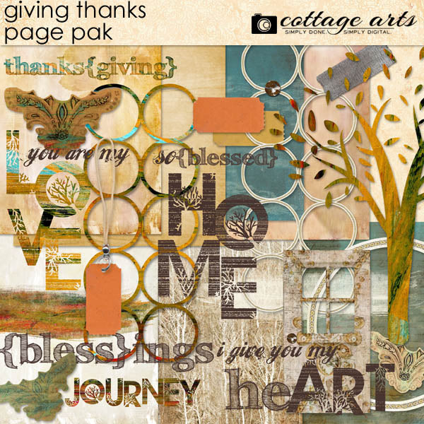 Giving Thanks Page Pak