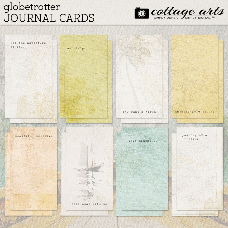 Globetrotter Journal Cards