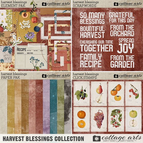 Harvest Blessings Click.Stamps