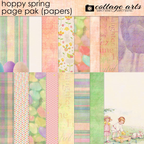 Hoppy Spring Page Pak