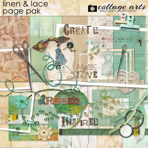 Linen & Lace Page Pak