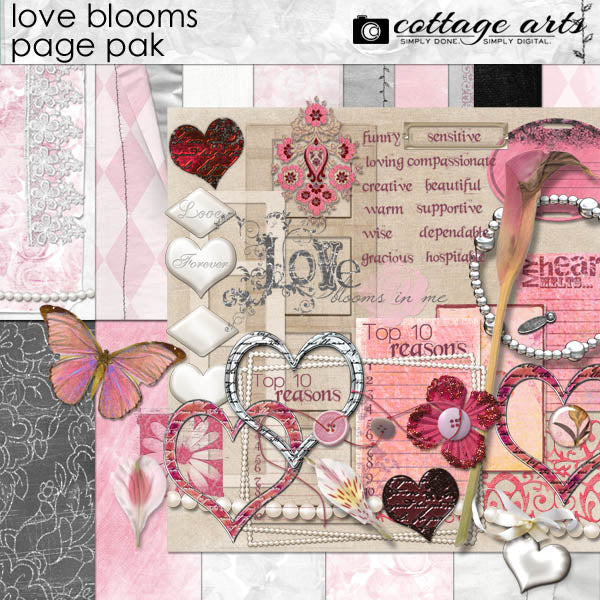 Love Blooms Page Pak