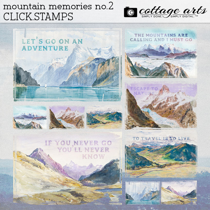 Mountain Memories 2 Click.Stamps