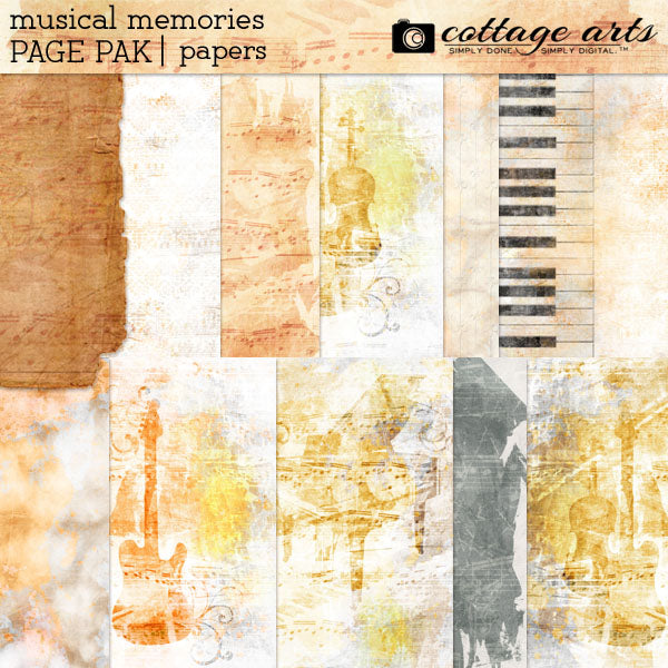 Musical Memories Page Pak