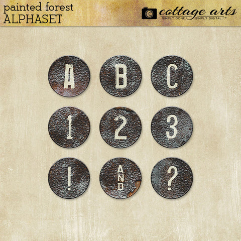 Painted Forest AlphaSet