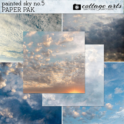 Painted Sky 5 Paper Pak