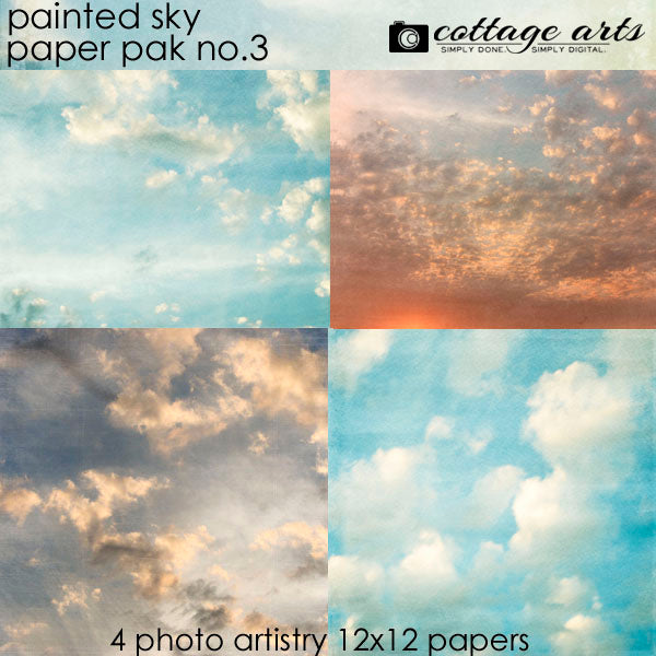 Painted Sky 3 Paper Pak