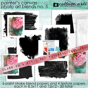 Painter's Canvas - Photo Art Blends 5