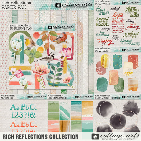Rich Reflections Scrap.Tags