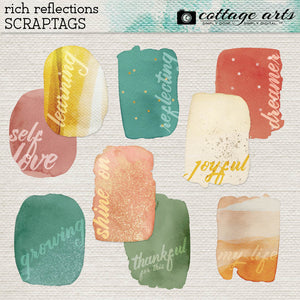 Rich Reflections Scrap.Tags
