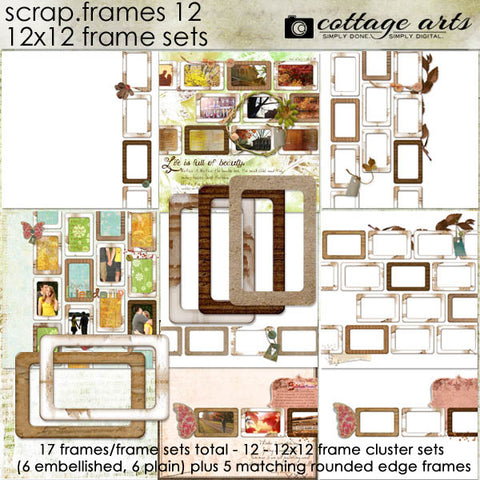 Scrap.Frames 12 - 12x12 Frame Sets
