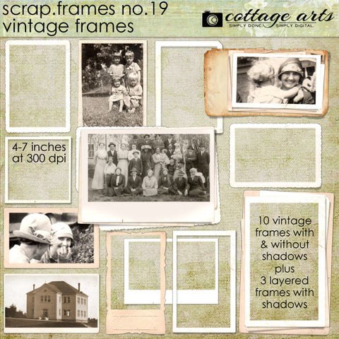 Scrap.Frames 19 - Vintage Frames