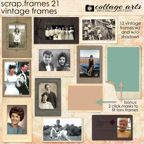 Scrap.Frames 21 - Vintage Frames