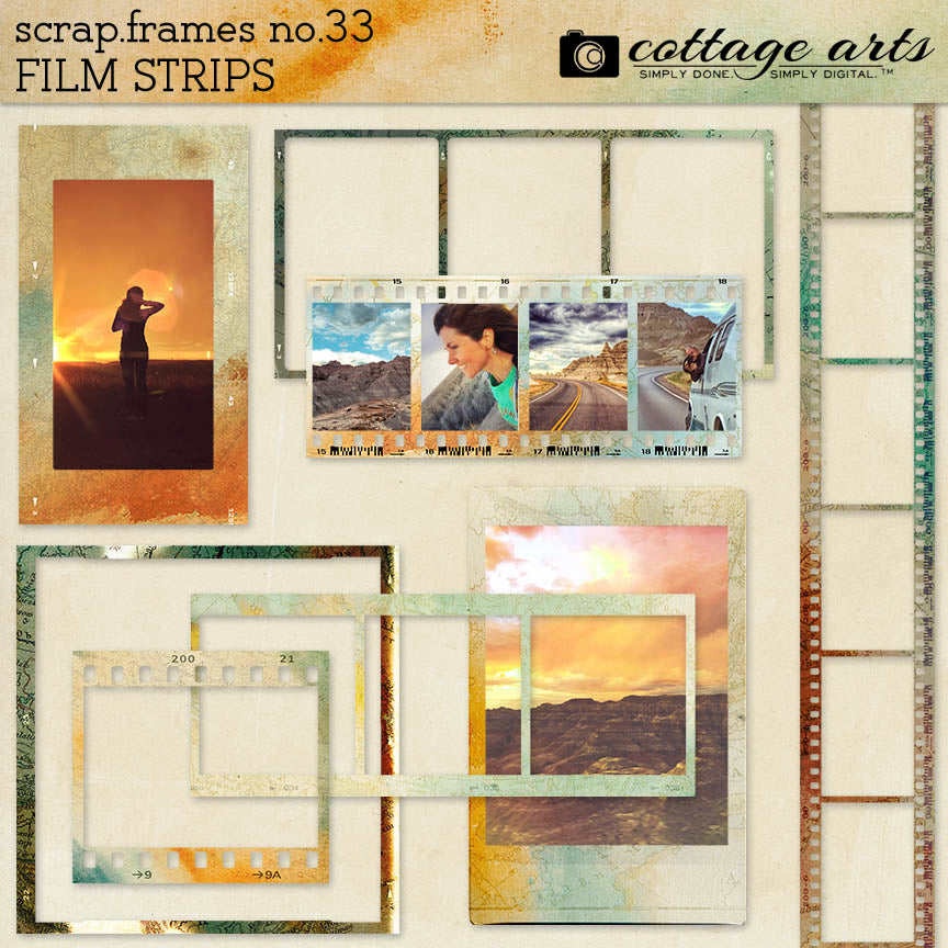 Scrap.Frames 33 - Film Strips