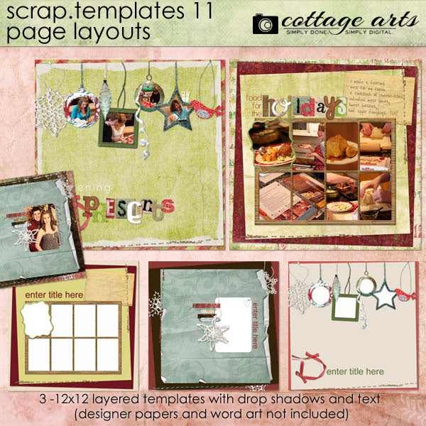 Scrap Templates 11 - Page Layouts
