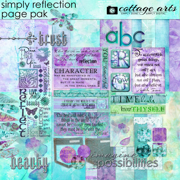 Simply Reflection Page Pak