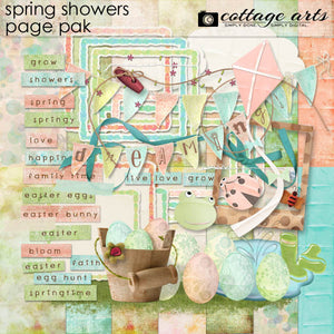 Spring Showers Page Pak