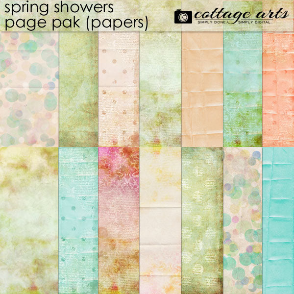 Spring Showers Page Pak