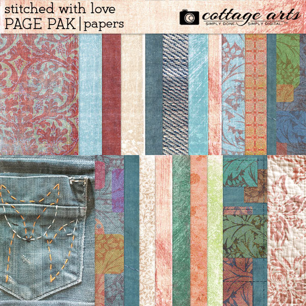 Stitched With Love Page Pak