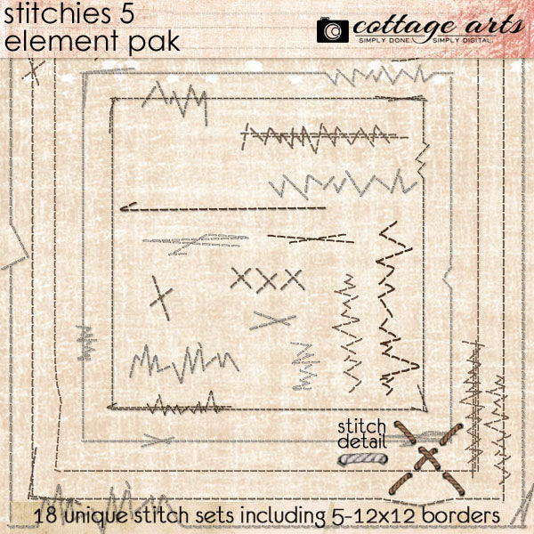 Stitchies 5 Element Pak