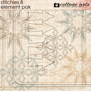 Stitchies 8 Element Pak