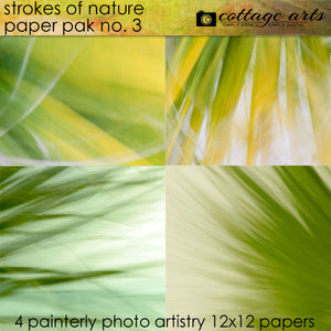 Strokes of Nature 3 Paper Pak